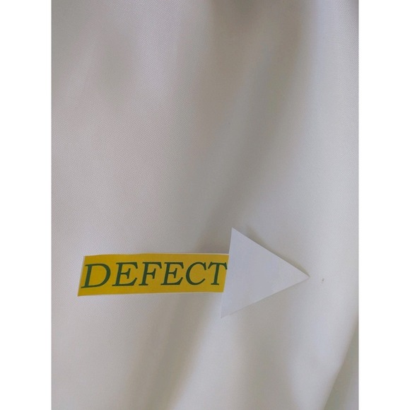 VTG Clarkfield Outdoors  Snap-button Varsity or Bomber Men's jacket XLT White - Picture 8 of 12